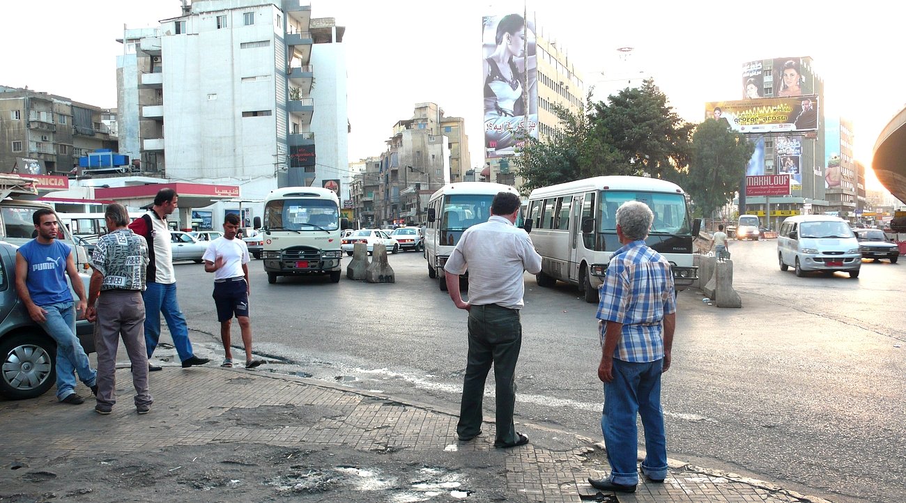 Beirut, Dora-átszállóhely, minibuszok