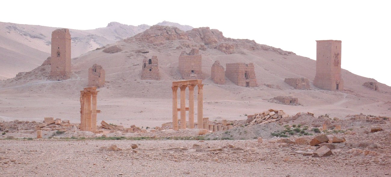 sírtornyok Palmüra Palmyra
