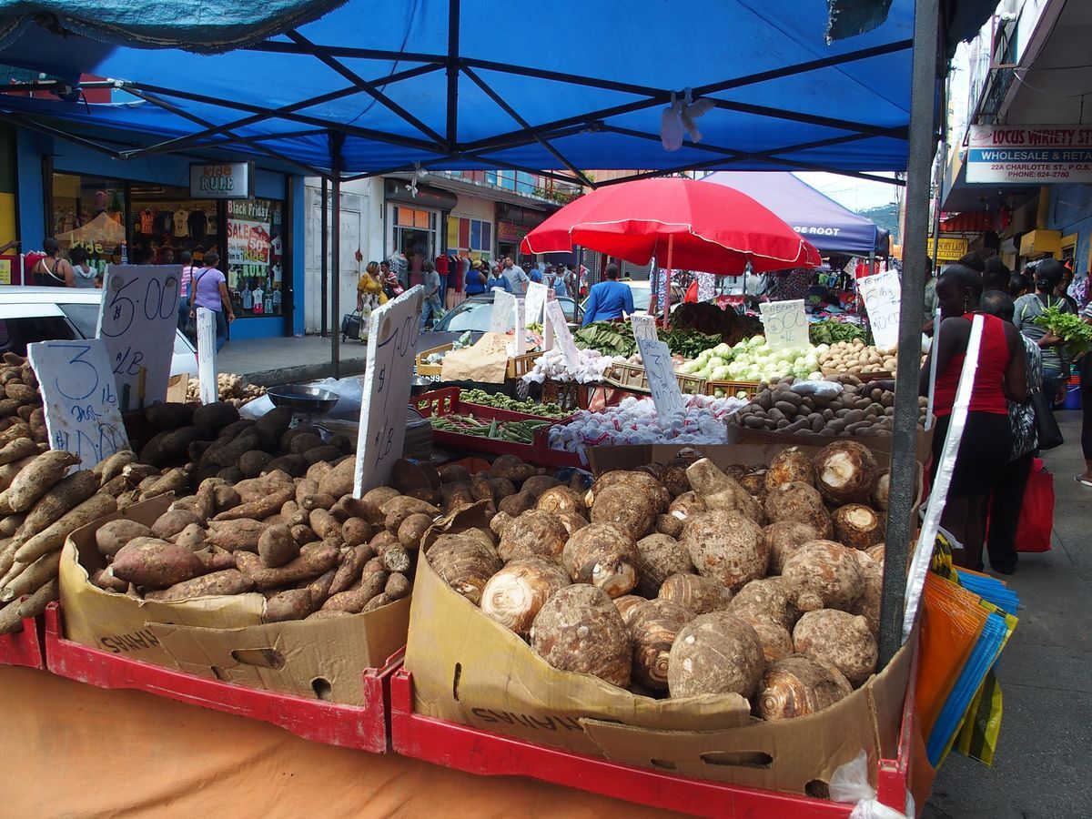 Port of Spain market