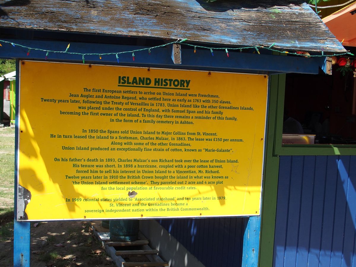 Clifton Union Island történelme