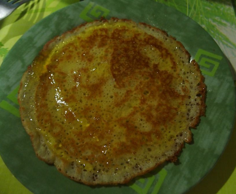 pancake helyi mangó lekvárral