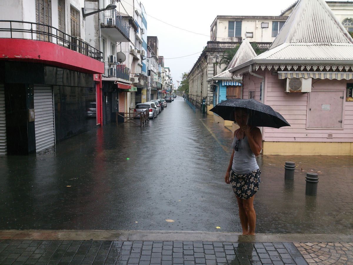 az utcákon áll a víz az év utolsó napján